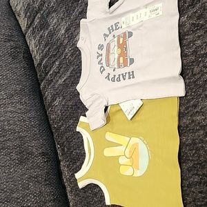 Little Co. Tank Top and Tee 6m and 9m